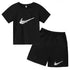 Summer Brand White T-shirt+Shorts Two-piece Set Kids New Clothing Fashion Letter Boy Girl3-13Yrs Sports Short-sleeved Casual Set Khamik Shop Online