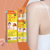 OceAura Papaya Oil for Skin Lightening 7 Days Whitening Body Firming Dark Skin Removal Oil for Muscle Relaxation Massage Thighs Khamik Shop Online