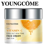 Retinol Vitamin C Cream-added Aloe Extract Alcohol-free Deeply Penetrate and Moisturize Dry Skin Anti-aging Cream Moisturizing Khamik Shop Online