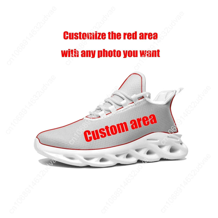 Five Finger Death Punch Sports Sneakers Mans Womans Running Shoes Sneaker Lace Up Mesh Footwear Tailor Made Shoe White Khamik Shop Online