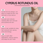 Cyperus Rotundus Oil for Hair Removal Hair Inhibitor Moisturizing Skin Care After Shave Oil for Women Hair Growth Prevention Oil Khamik Shop Online