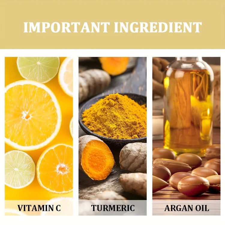 40g Yellow Turmeric Vitamin C Facial And Neck Cream Stick for Skin Brightening And Anti-Aging Khamik Shop Online