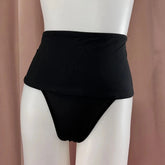 Women Big Elastic High Waist Panties Briefs Black-T Breathable Briefs Intimates Shapewear Panties Erotic Lingerie Slim Thongs Khamik Shop Online