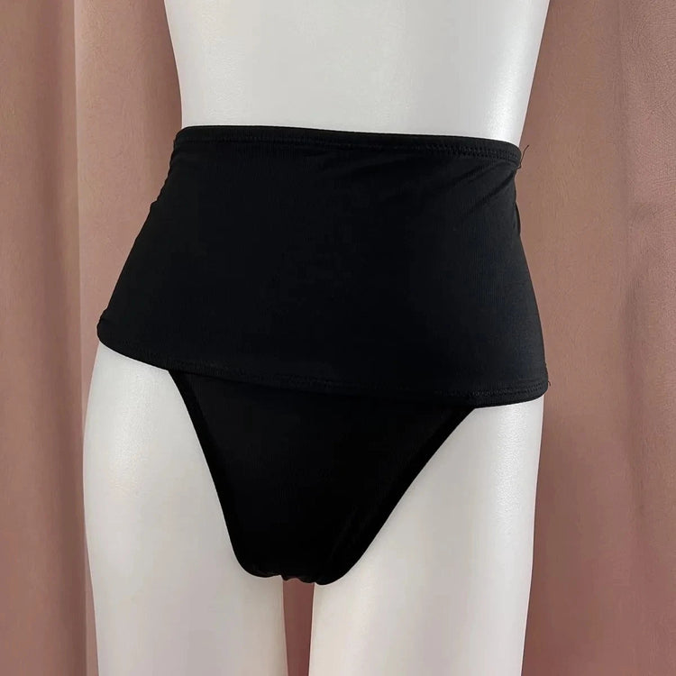 Women Big Elastic High Waist Panties Briefs Black-T Breathable Briefs Intimates Shapewear Panties Erotic Lingerie Slim Thongs Khamik Shop Online