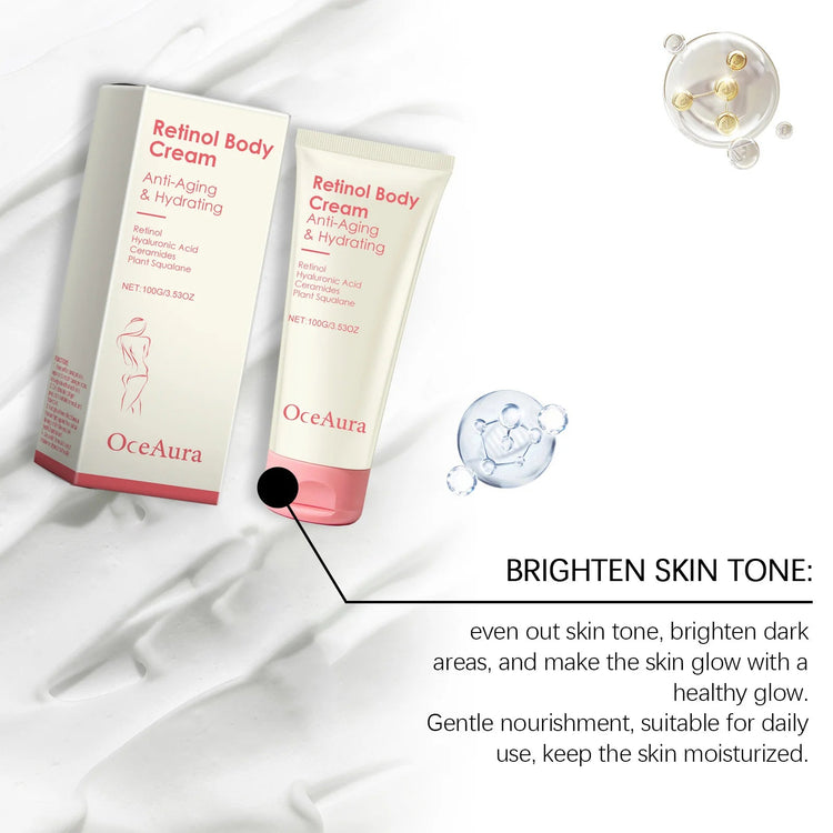 Retinol Tightening Body Lotion Anti-Wrinkle Repair Improve Sagging Skin Remove Cellulite Nourish Lift Firming Moisturizing Cream Khamik Shop Online