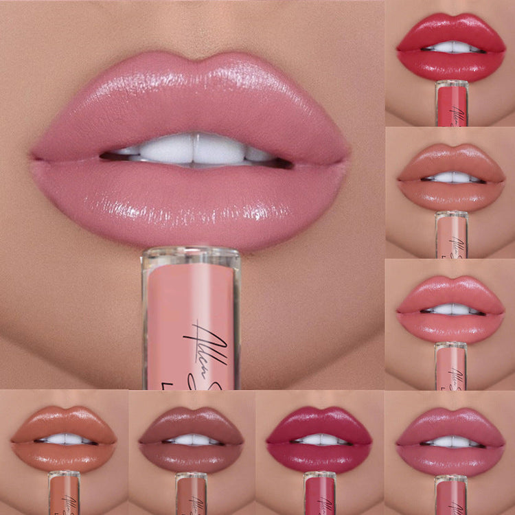 Silky Cream Texture Lip Gloss Aliexpress Shopee Cross-Border Exclusive Periwinkle Abderus