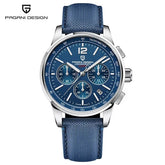PAGANI DESIGN New Mens Watch 41mm Chronograph 100M Waterproof Wristwatch Top Brand VK63 Quartz Watches for Men Gift Reloj Hombre Khamik Shop Online