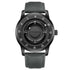 FOXBOX Magnetic Driven Watch Fashion Waterproof Quartz Wristwatch Rolling Steel Ball Pointer Sports Watches Military Clock+Box Khamik Shop Online