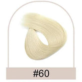 Extension cheveux naturels blonde avec base en soie pour femmes