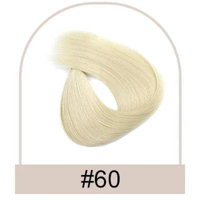 Extension cheveux naturels blonde avec base en soie pour femmes