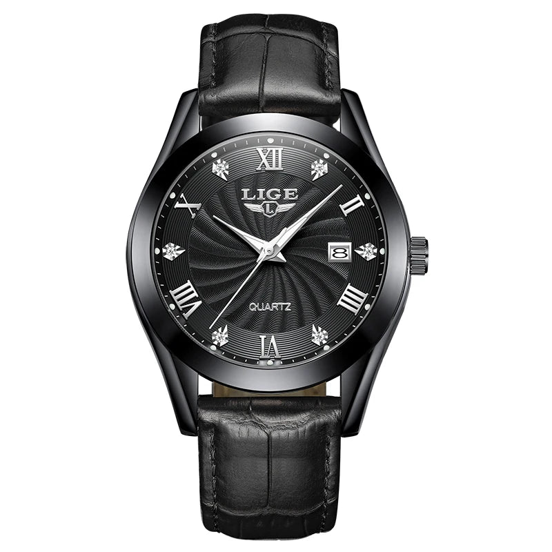 Women'S Wristwatch Fashion Casual Leather Sport Waterproof Woman Watch Top Brand Luxury Women Bracelet Classic Female Clock