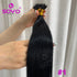 Nano Ring Hair Extensions Human Hair 100 Strands Remy European Straight Hair Natural Blonde Invisible Reusable Khamik Shop Online