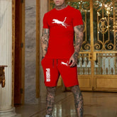 2026 Trendy Fashion Casual Summer Outdoor Sports Set Men&