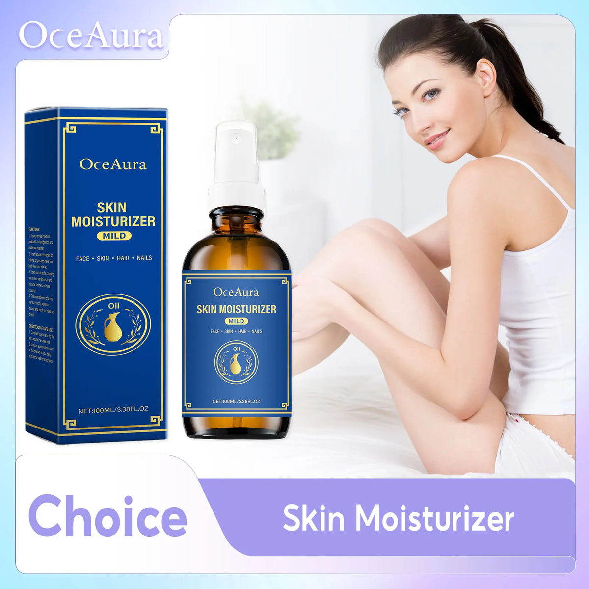 Moisturizing Olive Oil for Hair Nails Skin Care Improve Dry Shrink Pores Serum Reduce Split Ends Smooth Hair Strengthening Oils
