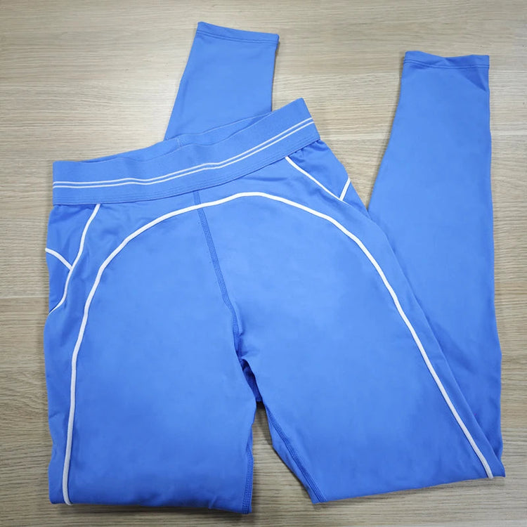 Yoga Suit Women Sport Set Pilates Clothing High Waisted Elasticized Leggings Hip Lifting Pants Gather Top Vest Strip Workout Set Khamik Shop Online