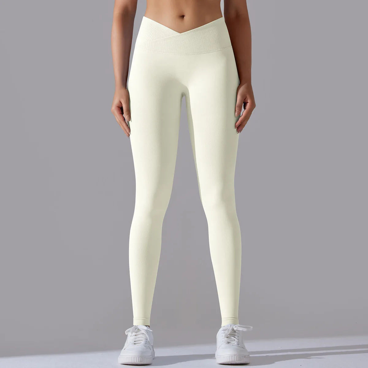 Crossover Waist Yoga Pants Women Hips Lifting Gym Leggings Seamless Sport Pants High Waist Fitness Leggings Workout Sportswear Khamik Shop Online