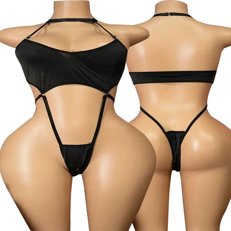 Cool Sexy Lingerie Set Porn Tights Women Lace Transparent Bra & Brief Set Erotic Costumes One Piece Bodysuit Sex Underwear Suits Khamik Shop Online