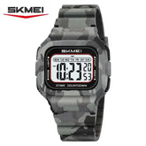 SKMEI 2343 Military Digital Watch Sports Shockproof Waterproof Multi Functional Men&
