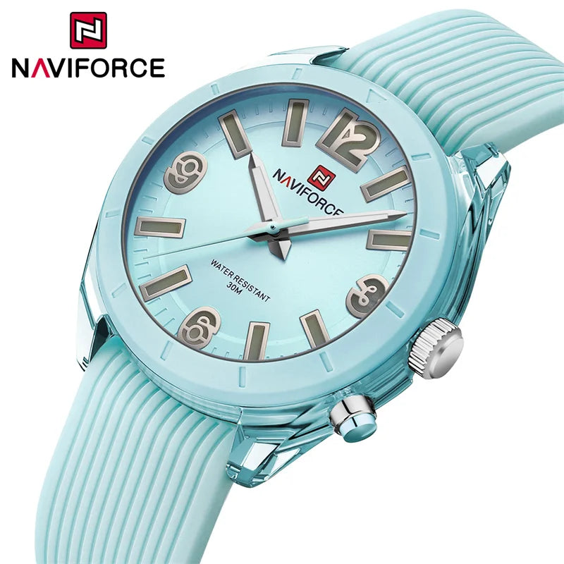 Women'S Waterproof Watch Fashion Casual Luminous Display Quartz Wristwatch with Silicone Band Reloj Mujer High Quality