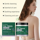 OceAura Tea Trees Lavender Body Scrub Gentle Skin Deep Cleansing Exfoliating Soothing Moisturizing Detoxifying Body Care Scrub  Khamik Shop Online