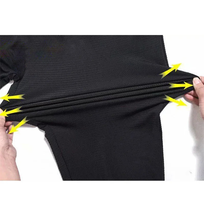 Men Fashion Quick Dry Pants Lightweight Hiking Jogging Running Trousers Breathable Workout Gym Ankle Tied Athletic Pants Khamik Shop Online
