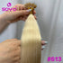 Nano Ring Hair Extensions Human Hair 100 Strands Remy European Straight Hair Natural Blonde Invisible Reusable Khamik Shop Online