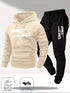 2026 popular autumn and winter new hooded sportswear sportswear fashion hooded sportswear casual sportswear and pants two in one Khamik Shop Online