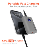HyperGear PowerPack PRO 10000mAh 20W Power Bank Sky Iapetus