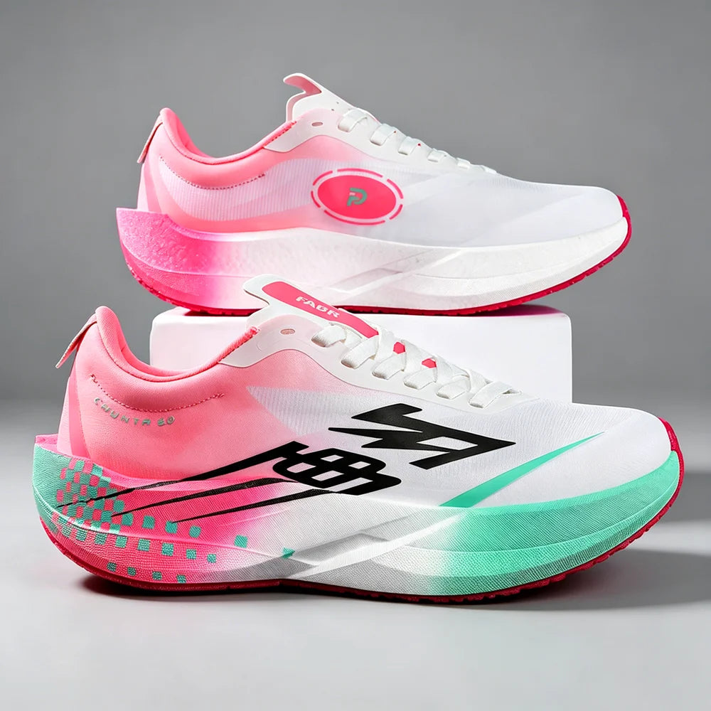 Running Shoes Men Carbon Board Marathon Speciality Sports Breathable Lightweight Women&