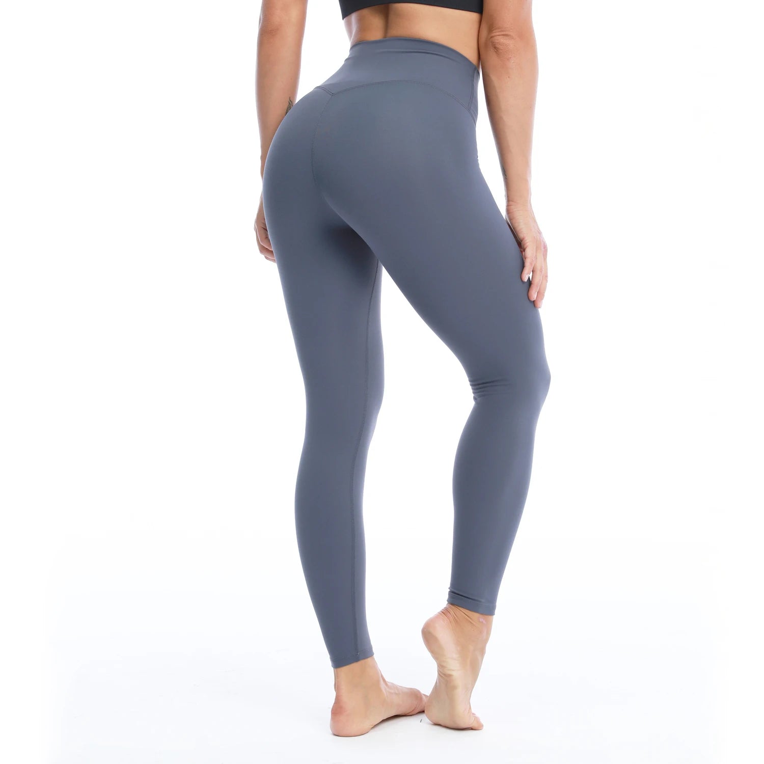 Nepoagym 28 Inch Inseam RHYTHM Women Workout Leggings Full Length No Front Seam Buttery Soft Yoga Pants Gym Tights Khamik Shop Online