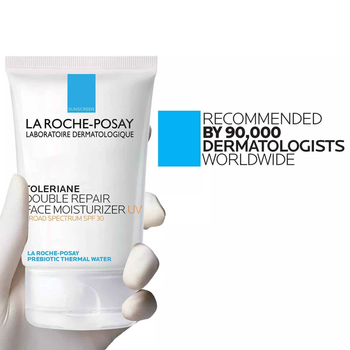 La Roche Posay Toleriane Face Moisturizer Sunscreen with Ceramide and Niacinamide - SPF 30