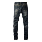 SteelLine™ – Slim Fit Streetstyle Jeans for Men Carmine Juneberry