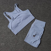Fitness Shorts Yoga Sets Women&