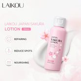 Japan Sakura Facial Cleaner Korean Face Serum Exfoliating Peeling Gel Moisturize Toner Eye Cream Sunscreen Cosmetic SkinCare Set Khamik Shop Online