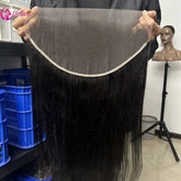 Human Hair 13x6 Lace Frontal Pre Plucked with Baby Hair 150% Density 10-22&