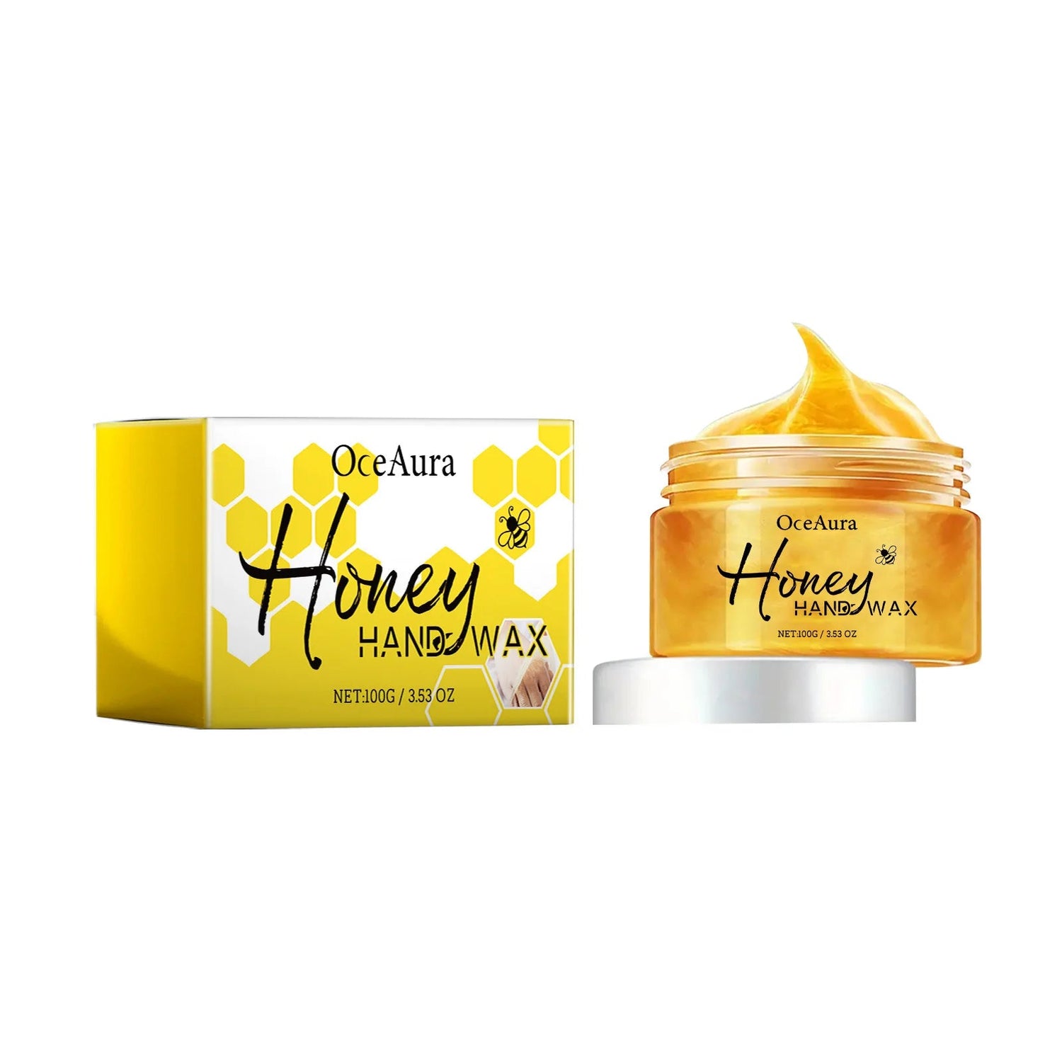 Honey Hand Wax Moisturizing Brightening Hand Mask Nourish Tender Skin Improve Drying Dull Soften Calluses Exfoliating Hand Cream Khamik Shop Online