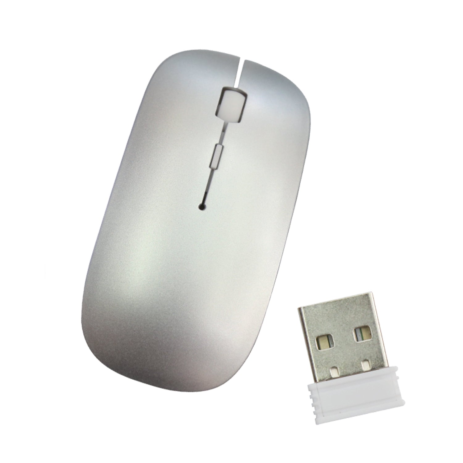 Supersonic 2.4GHz Ultra-Slim Wireless Keyboard/Mouse Combo Black Lavender