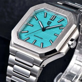 TOP New PAGANI DESIGN 37MM Square Men Quartz Watches Luxury Sapphire Glass AR Coated Business Watch VH31 Luminous Watch for Men Khamik Shop Online