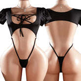 Cool Sexy Lingerie Set Porn Tights Women Lace Transparent Bra & Brief Set Erotic Costumes One Piece Bodysuit Sex Underwear Suits Khamik Shop Online