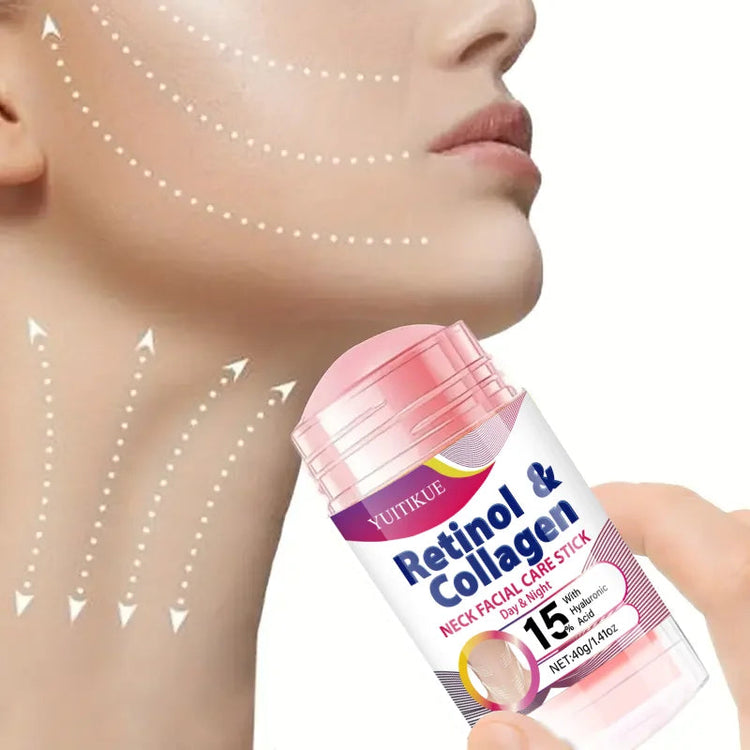 Retinol & Collagen Neck Cream - 40g | Firming, Moisturizing & Lifting | Hyaluronic Acid for All Skin Types Khamik Shop Online