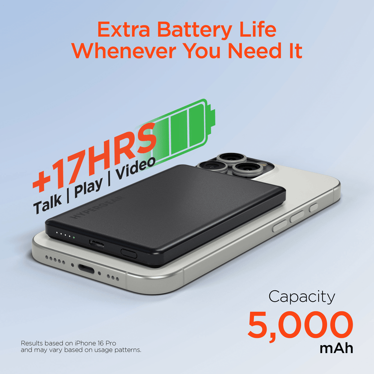 HyperGear PowerPack MAG Slim Power Bank Sky Iapetus