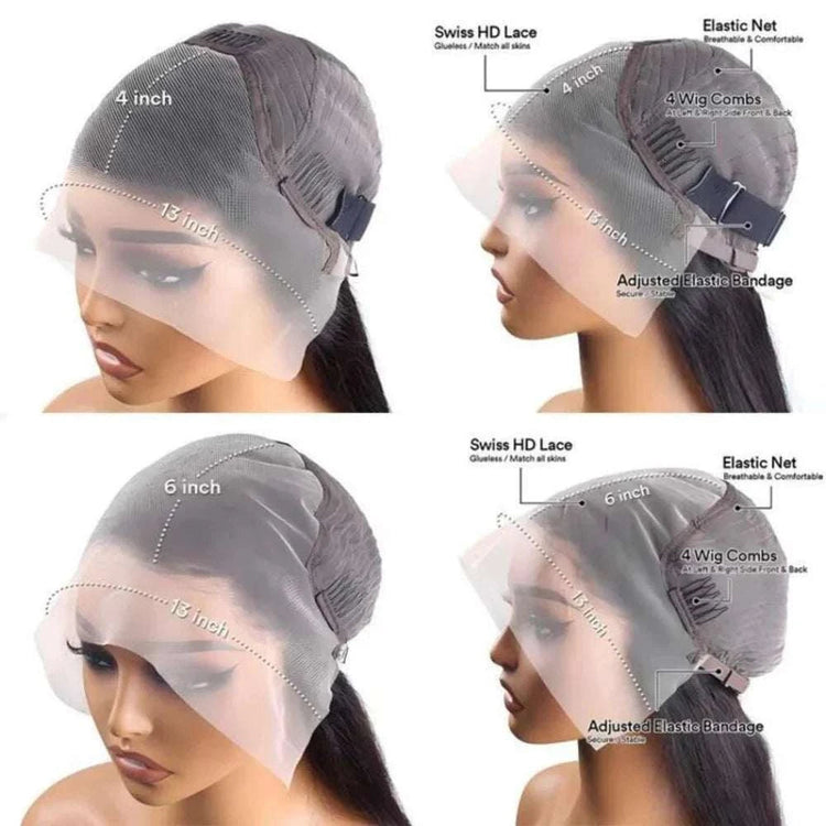 Body Wave 13x6 Lace Front Wigs Natural Human Hair Wig Curly Lace Frontal Wigs Pre Plucked Brazilian Hair For Women 220 Density Khamik Shop Online