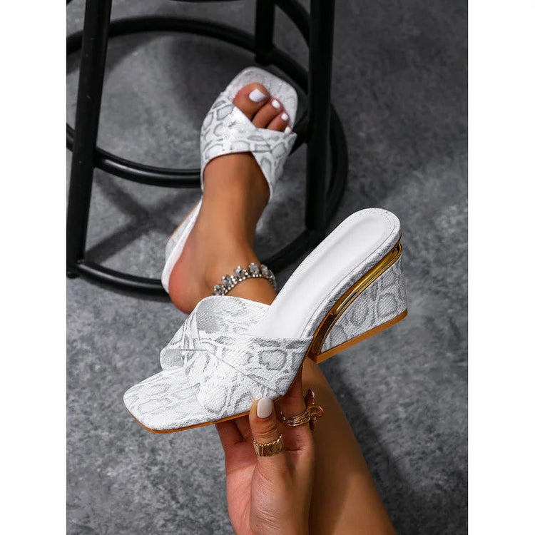 Summer High Heel Sandals Women&