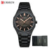 CURREN 8456 Business Quartz Stainless Steel Strap Watch Square Dial Casual Style Wristwatch with Waterproof Function Khamik Shop Online
