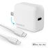 Naztech 20W PD Wall Charger + USB-C to Lightning 4ft Cable Sky Iapetus