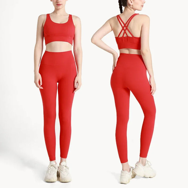 Summer New 2 Piece Yoga Clothes  Women&