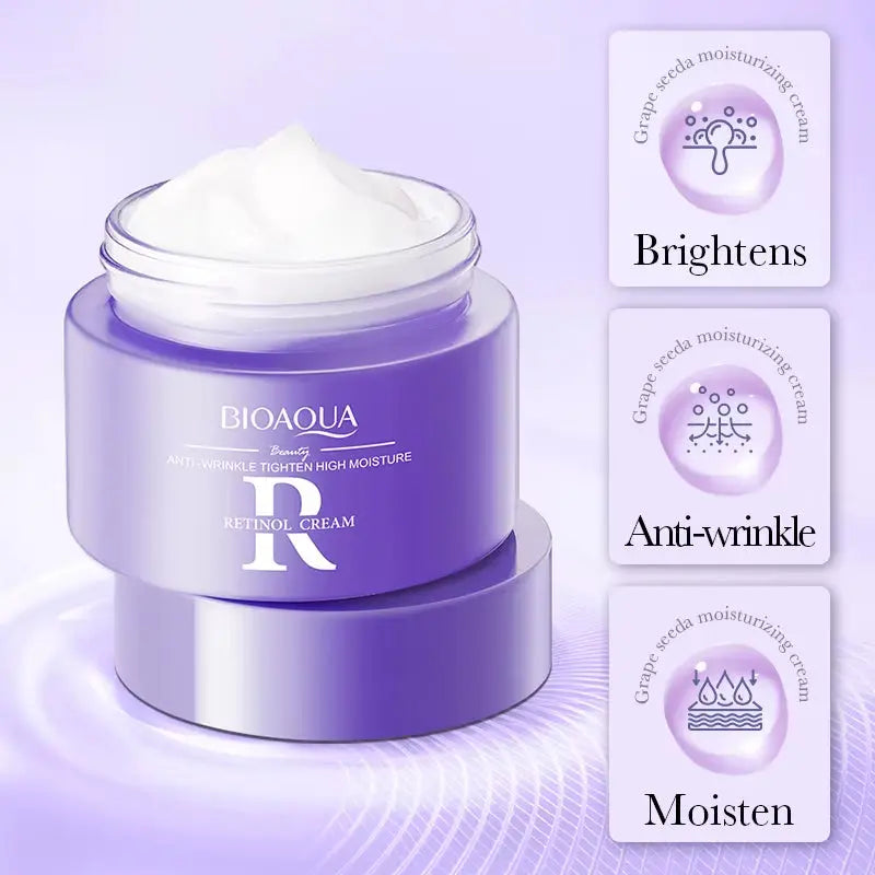 BIOAQUA Retinol Skin Care Sets Moisturizing Hydrating Face Cream Anti-Aging Wrinkle Dark Circles Eye Cream Travel Size Skin Care