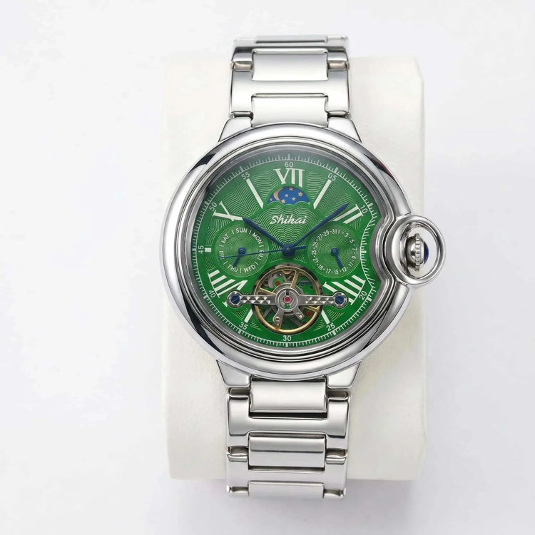 Mens Quartz Watch Stainless Steel Business Dress Wristwatch Roman Numeral Dial Daily Waterproof Gift Watch for Men Khamik Shop Online