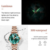 OLEVS brand watch fashion hot selling waterproof women&