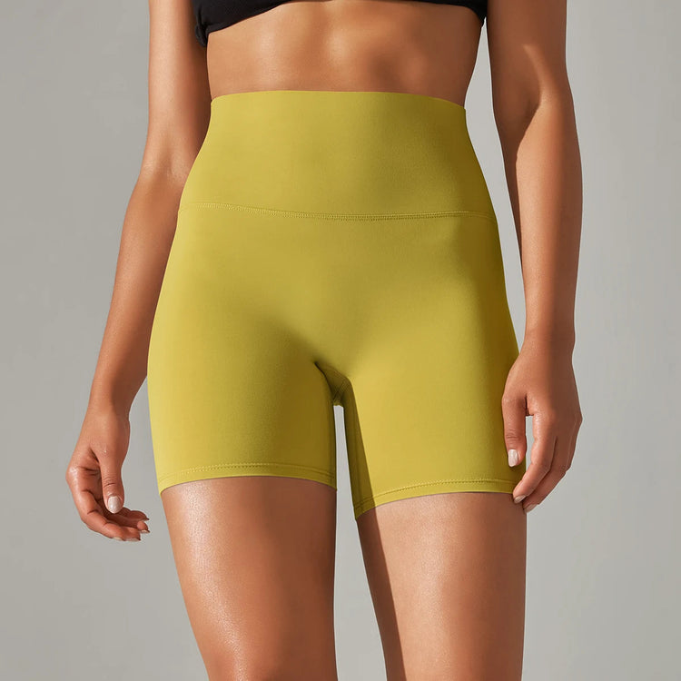 Yoga Shorts Women Fitness Shorts Running Cycling Shorts Breathable Sports Leggings High Waist Summer Workout Gym Shorts Khamik Shop Online